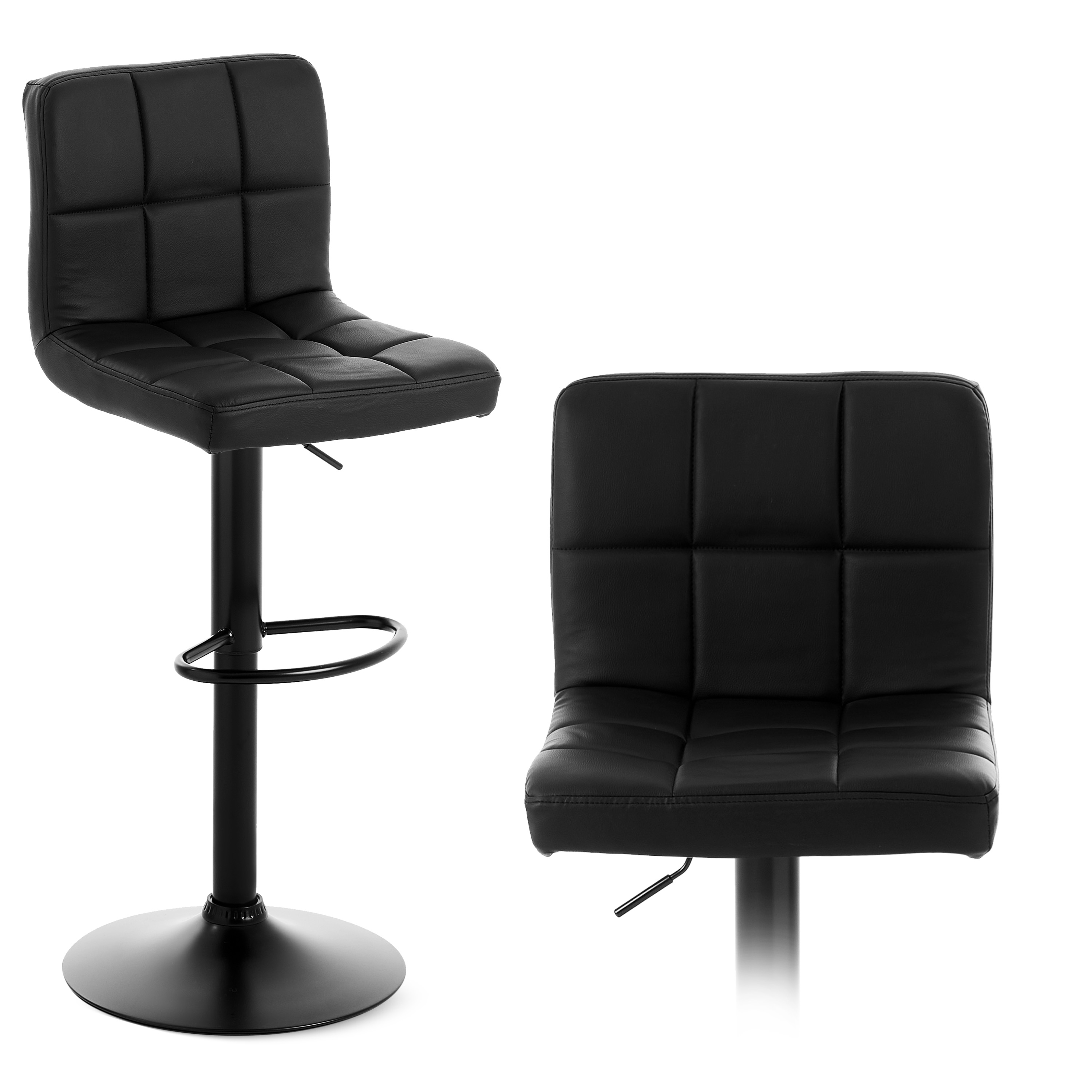 Стул барный хокер Homart 727PB Черный (9331) - фото 2 Стул барный хокер Homart 727PB Черный (9331) - фото 2