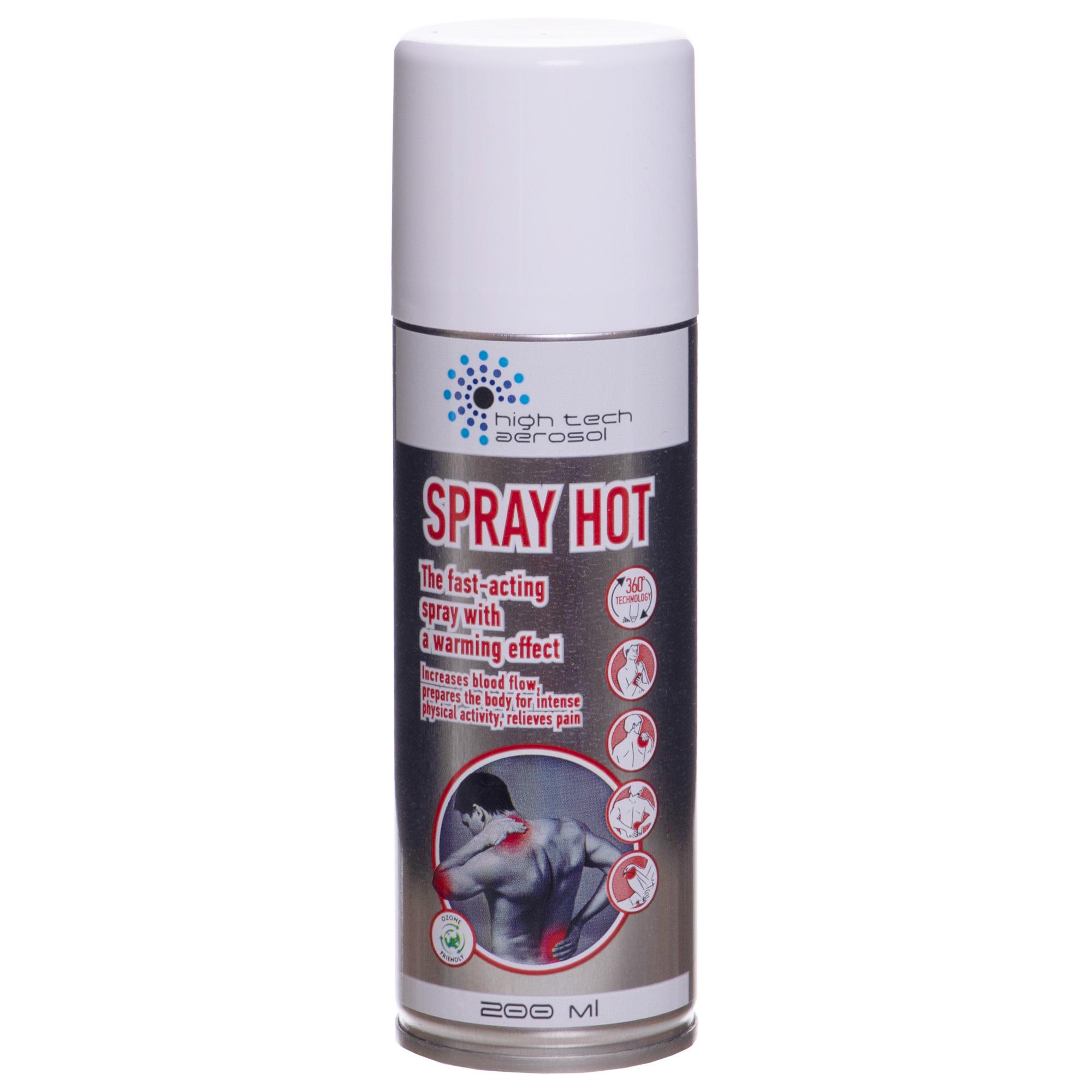 Разогревающий спрей для мышц Zelart SP-Planeta HTA SPRAY HOT VP-7279 200 мл (DR004562)