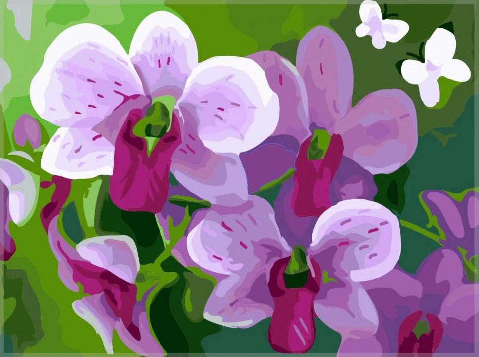 Картина по номерам Brushme Цветки (GX7263)