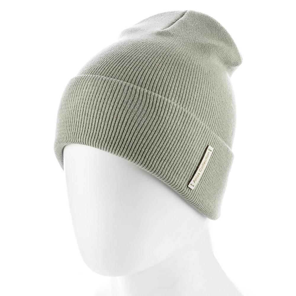 Шапка бини из вискозы Zolly UH846 one size Фисташка
