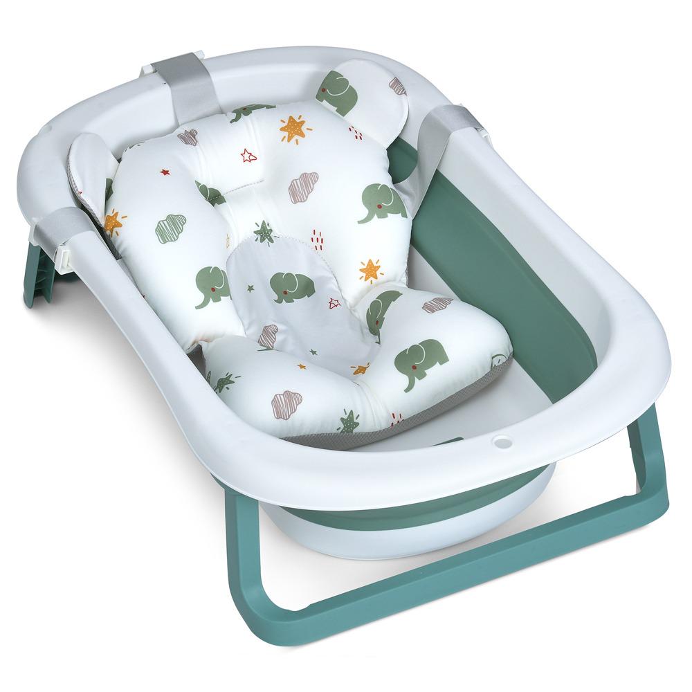 Детская ванночка ME 1151 PLUS с термометром Deep Green (6903317628827)