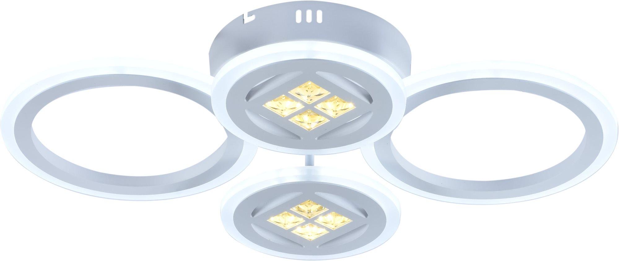 Люстра светодиодная акриловая Sirius LI8860/4A WH 92W (SP000035887)