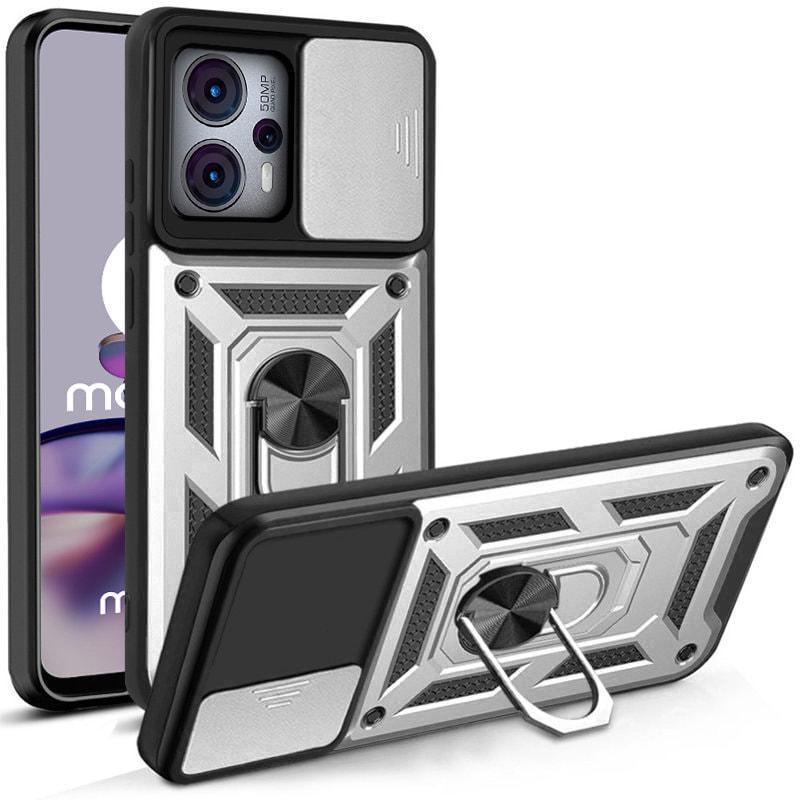 Чохол із захистом камери 3DGuard Motorola G23 Silver (32456-59)