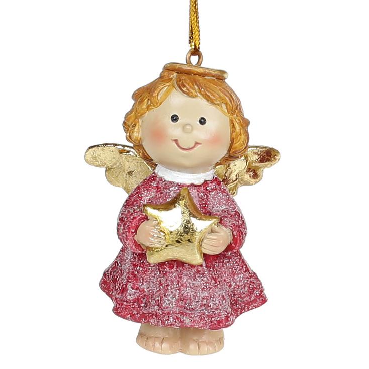 Фигурка-подвеска Ангел со звездой BonaDi (823-094)