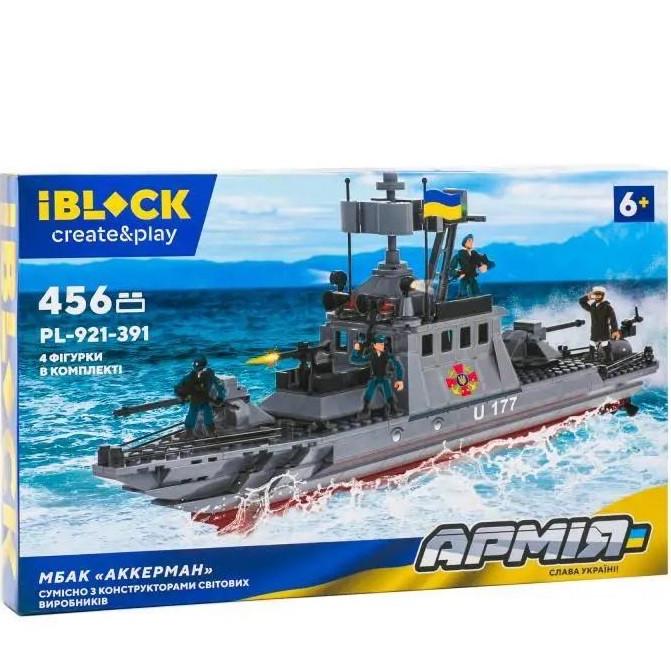 Конструктор Iblock Военный "Армія України МБАК Акерман" 618 дет. (28443616)