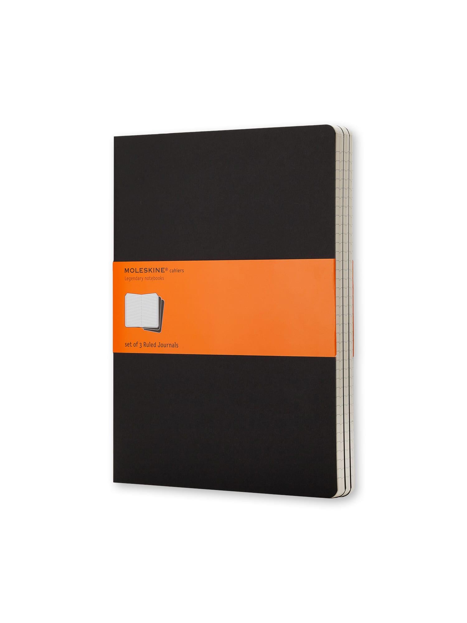 Блокнот Moleskine Cahier большой линейка Черный (QP321)
