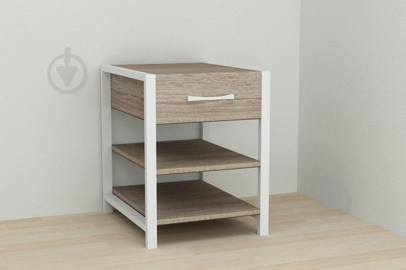 Тумба Ferrum-decor Вивьен 1/2 50x41x40 см Дуб Сонома (XK00083)