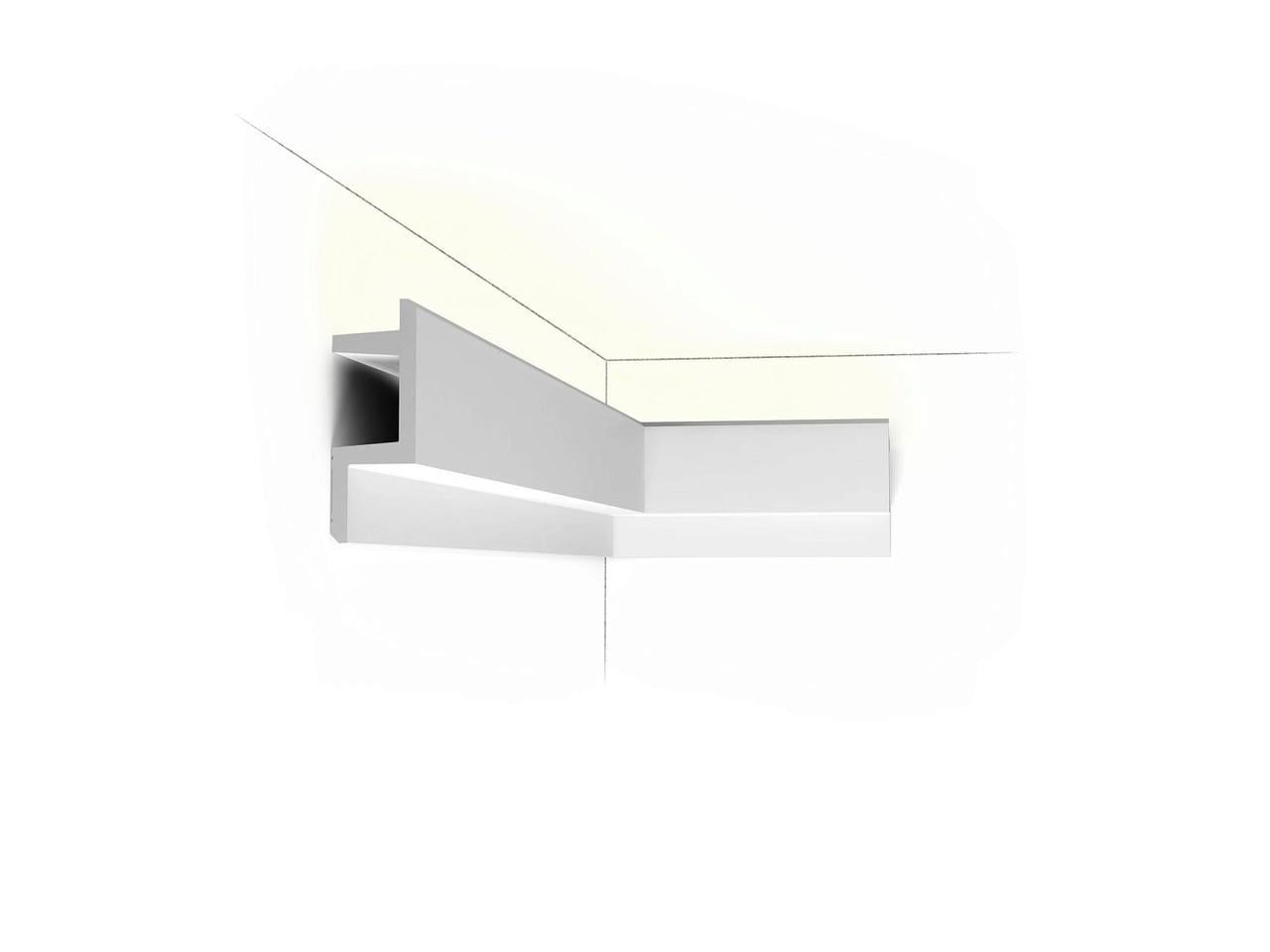Карниз полиуретановый Orac Decor C383 жесткий 50х140x2000 мм (28957153)