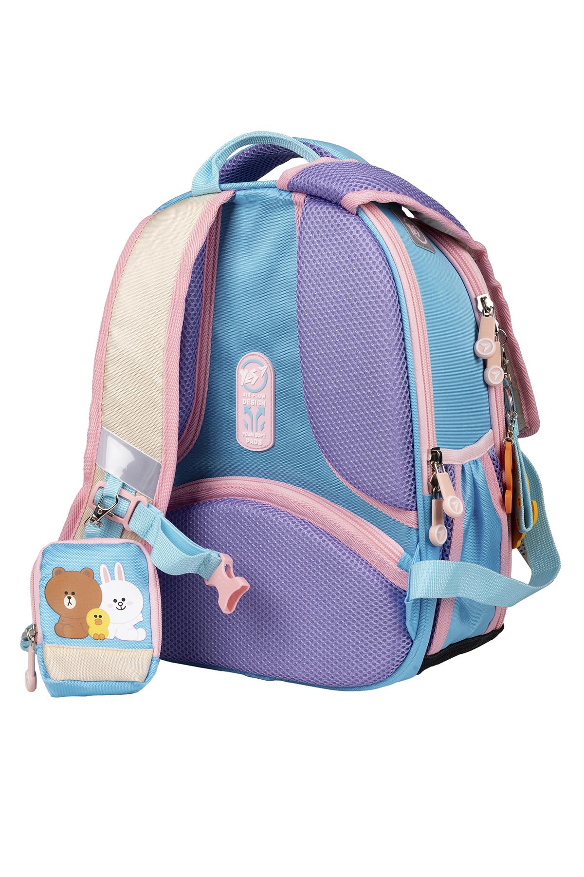 Рюкзак каркасний YES Line Friends 559549 (SKT001003313) - фото 4 Рюкзак каркасний YES Line Friends 559549 (SKT001003313) - фото 4