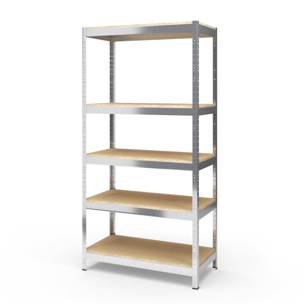 Стеллаж металлический Харди-про с ДСП 150х50х40 см (12418) Стеллаж металлический Харди-про с ДСП 150х50х40 см (12418)