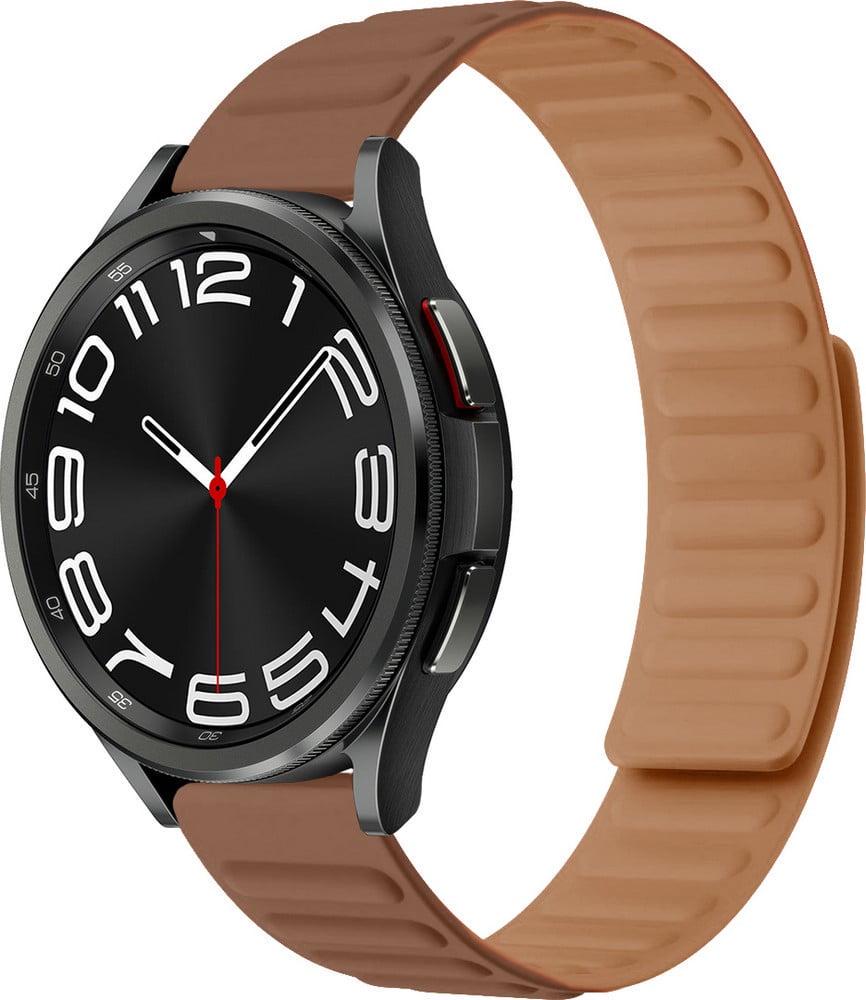 Ремешок Magneter для Galaxy Watch 6 Classic 47 мм Brown (39243-30)