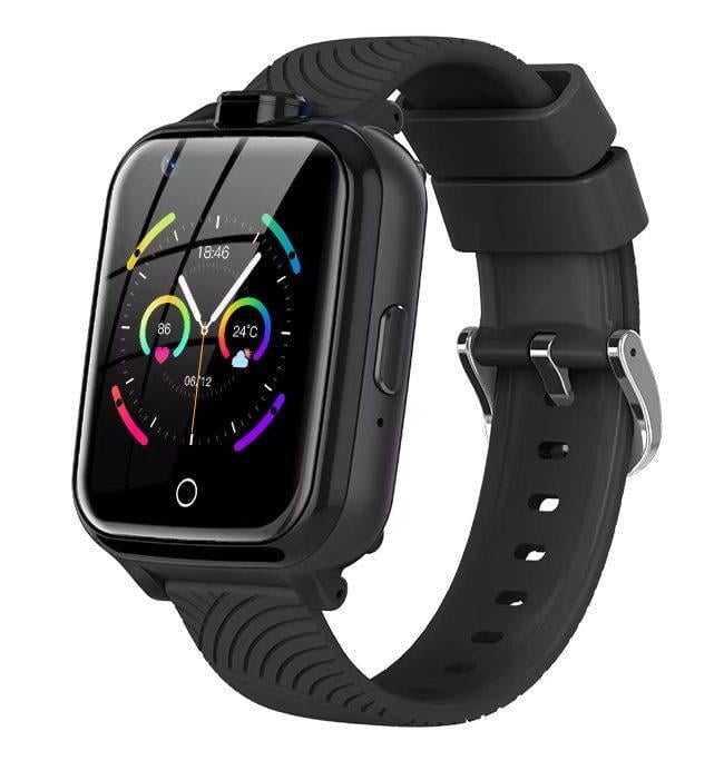 Смарт-часы детские Lemfo Y26 4G LTE SOS GPS Wi-Fi/ LBS звонками/видеосвязью Черный (35707509)