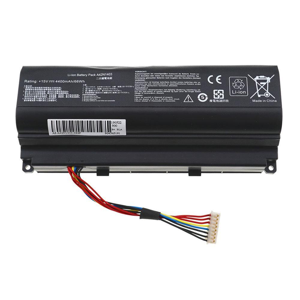 Аккумулятор для ноутбука Asus G751JT 4400 mAh 15V (134240)