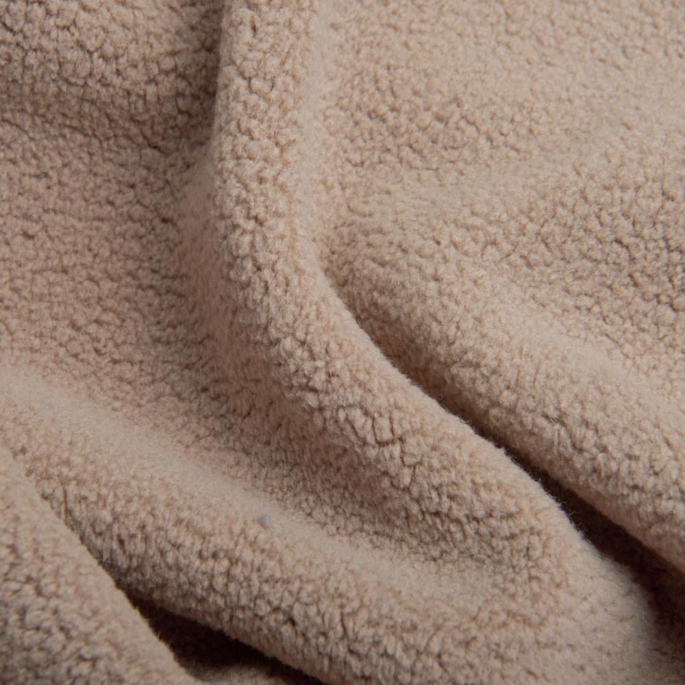 Тканина фліс преміум Тедді 360 г/м2 140 см Бежевий (26627) Тканина фліс преміум Тедді 360 г/м2 140 см Бежевий (26627)