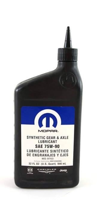 Трансмісійна олія Mopar Synthetic Gear 75W-90 GL-5 946 мл