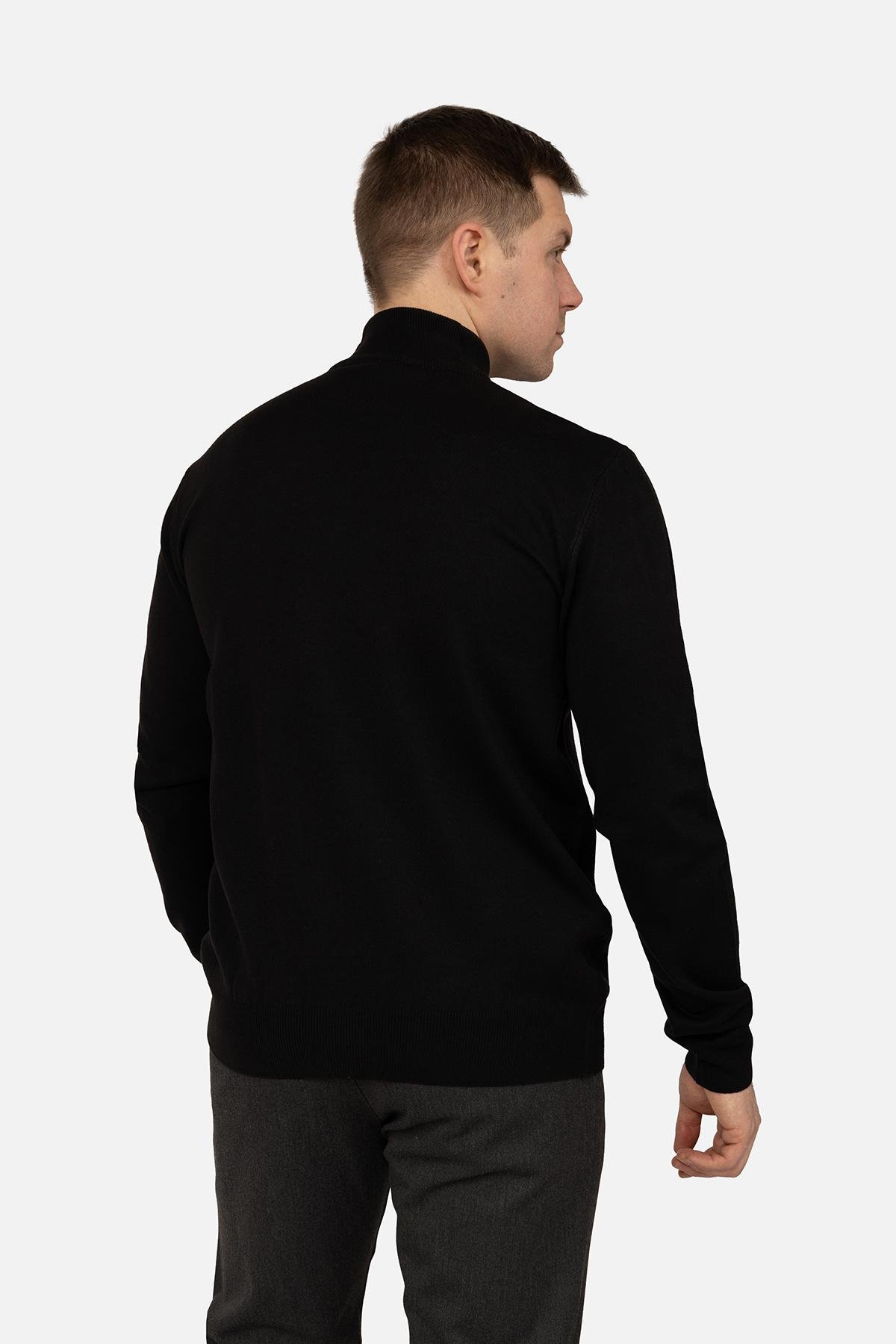 Гольф мужской ЦБ-00270892 р. 52 Черный (SKT001047508) - фото 4 Гольф мужской ЦБ-00270892 р. 52 Черный (SKT001047508) - фото 4