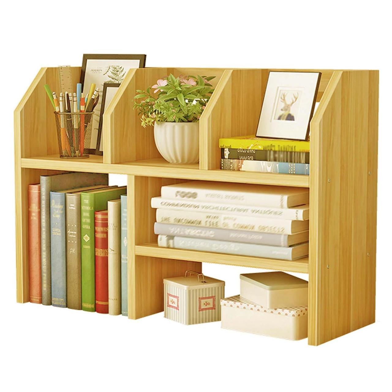 Полка-надстройка настольная из дерева Лионелия карри (АКД-019703)