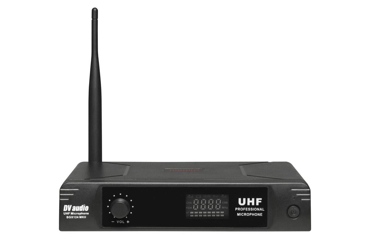 Радіосистема DV audio BGX-124 MKII з петличним мікрофоном - фото 2 Радіосистема DV audio BGX-124 MKII з петличним мікрофоном - фото 2