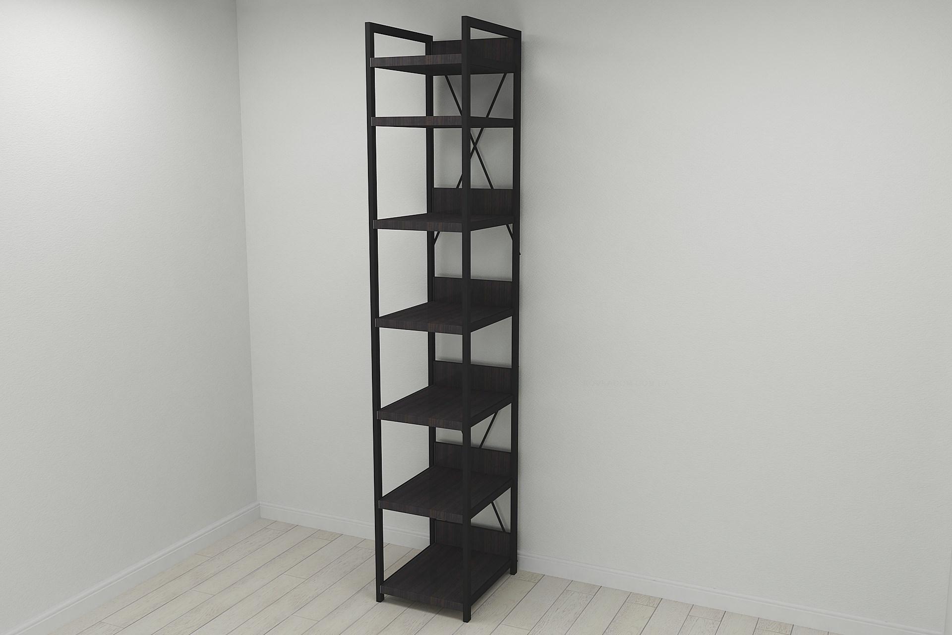 Шкаф гардероб уни секция 4 серии Конект Ferrum-decor 220x40x50 см металл Черный/ДСП Венге Магия (SHG087) Шкаф гардероб уни секция 4 серии Конект Ferrum-decor 220x40x50 см металл Черный/ДСП Венге Магия (SHG087)