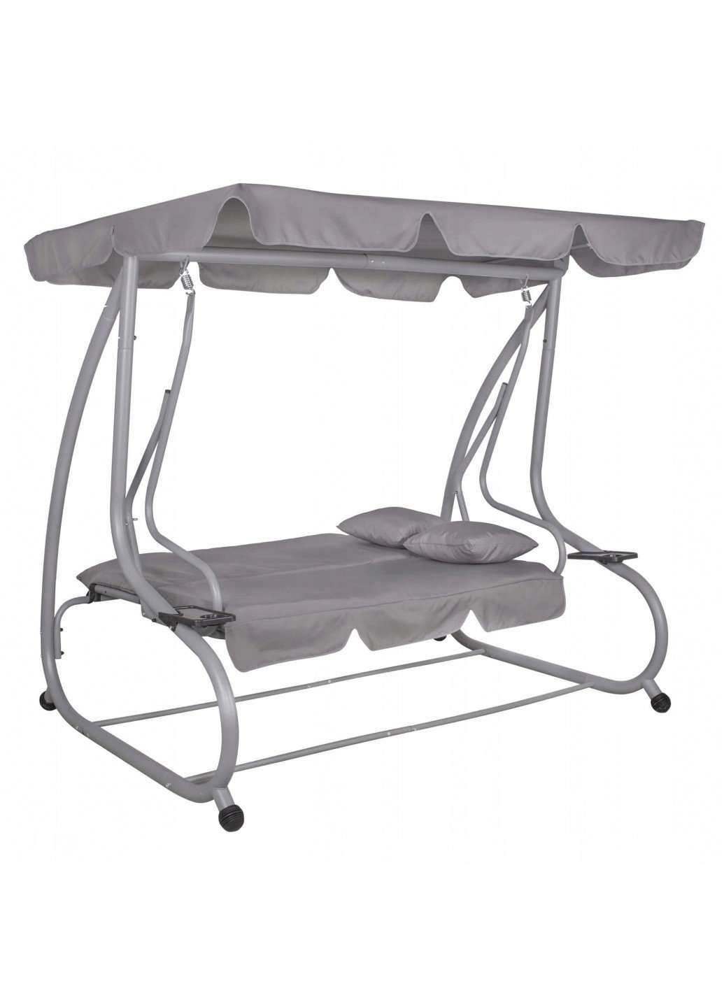 Садова гойдалка Springos Venezia 163x193 см Світло-сірий (GS0015) - фото 2 Садова гойдалка Springos Venezia 163x193 см Світло-сірий (GS0015) - фото 2