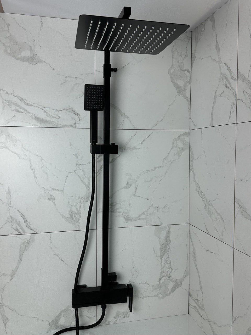 Душова колона із змішувачем Koer KB-56009-05 Чорний (18925790) - фото 9 Душова колона із змішувачем Koer KB-56009-05 Чорний (18925790) - фото 9