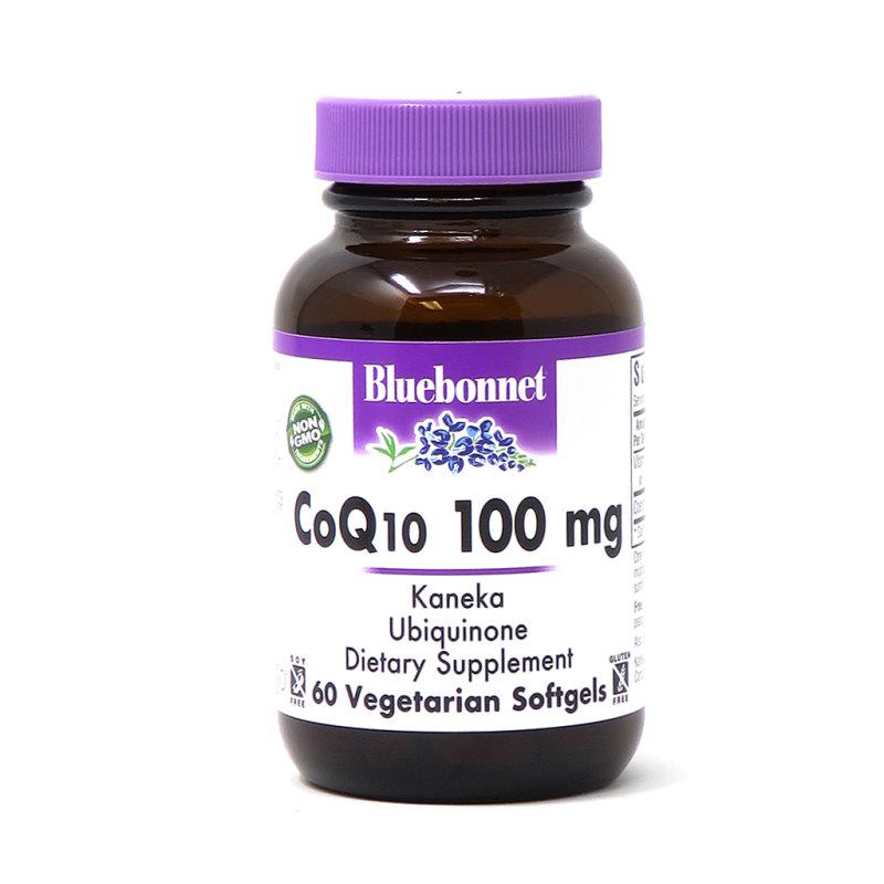 Натуральная добавка Bluebonnet CoQ10 100 мг 60 гелевых вегакапс. (5104)
