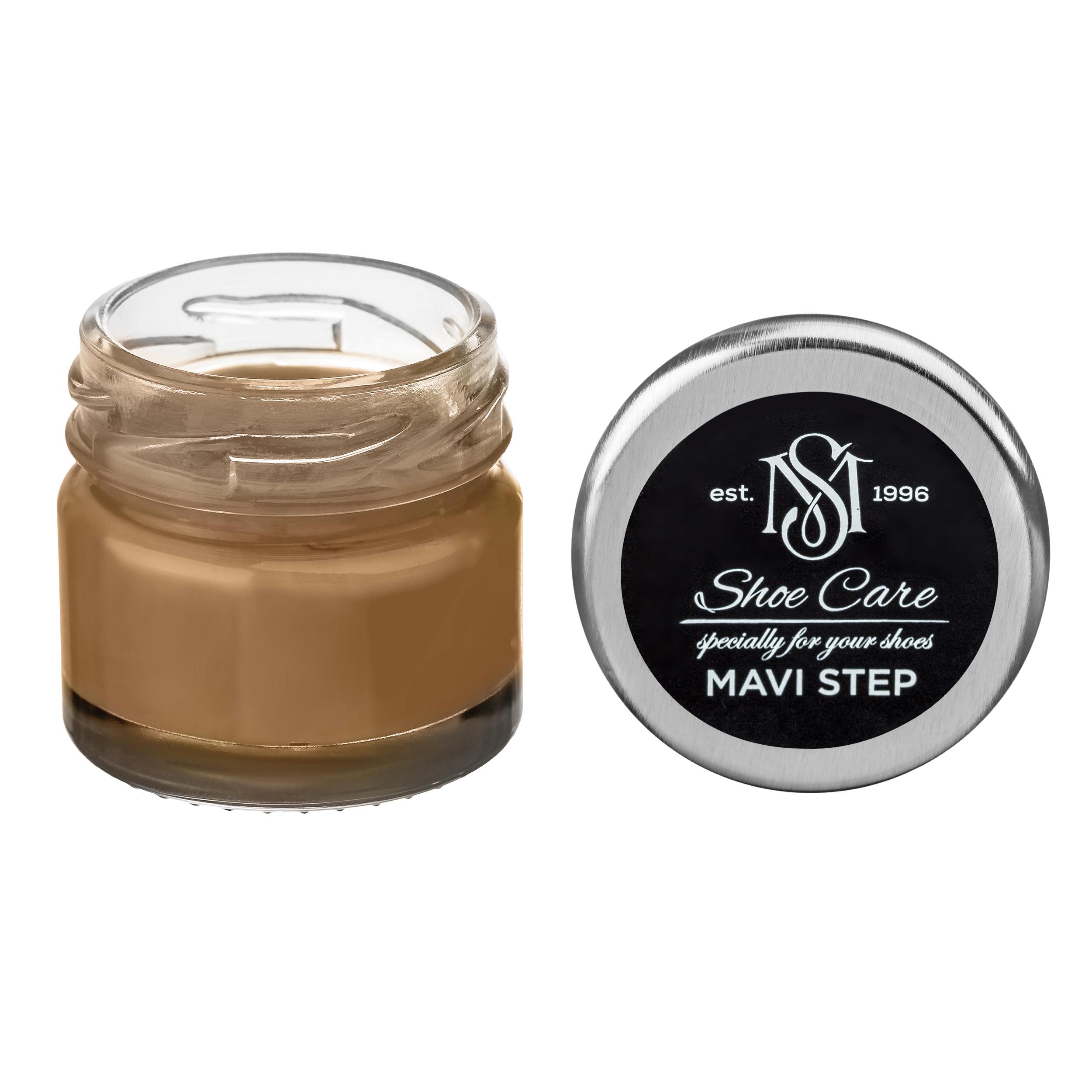 Крем для обуви и кожи Mavi Step Creme de Beaute 25 мл Темно-бежевый (C01/178/025)