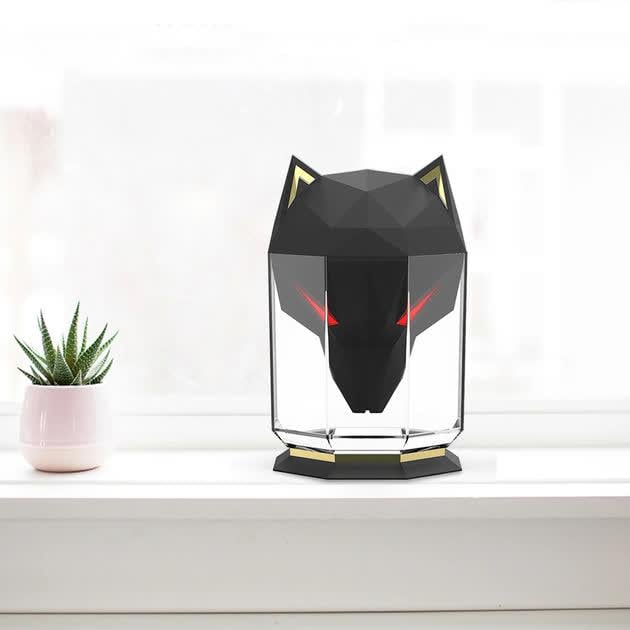 Увлажнитель воздуха портативный Kinscoter Guardian Wolf SH-L162 аромадиффузор 650 мл Black (29717526) - фото 7 Увлажнитель воздуха портативный Kinscoter Guardian Wolf SH-L162 аромадиффузор 650 мл Black (29717526) - фото 7