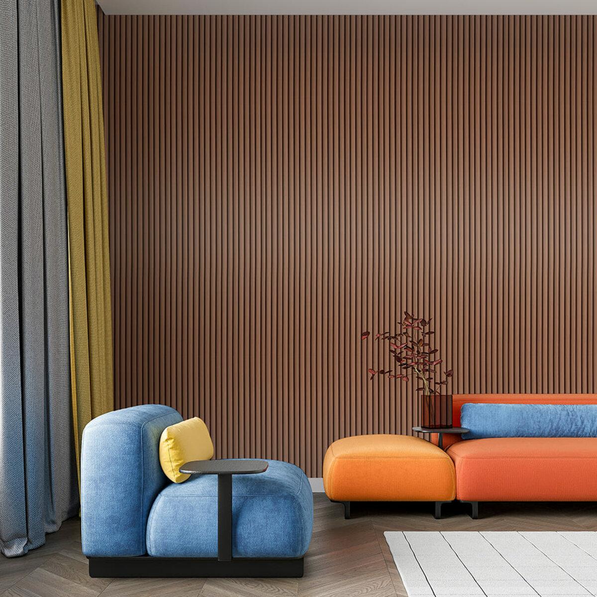 Рельс декоративный WPC стеновой 3000х160х23 мм Капучино (SW-00001538) - фото 8 Рельс декоративный WPC стеновой 3000х160х23 мм Капучино (SW-00001538) - фото 8