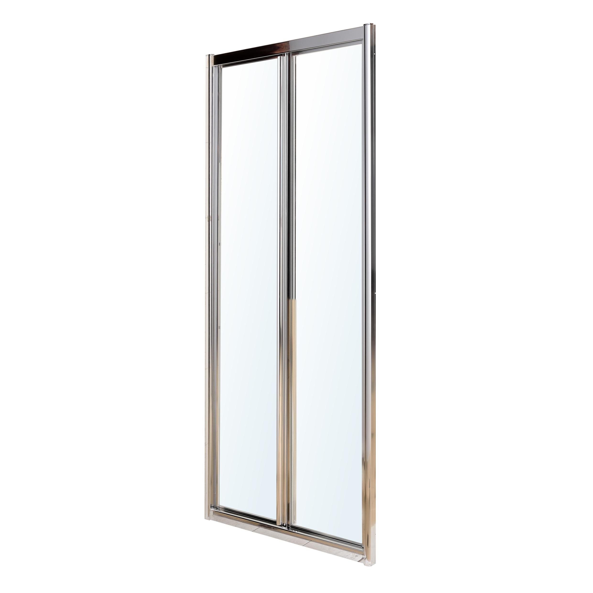 Душевая дверь в нишу Eger Bifold 599-029-80 80x195 см профиль Хром (240741)