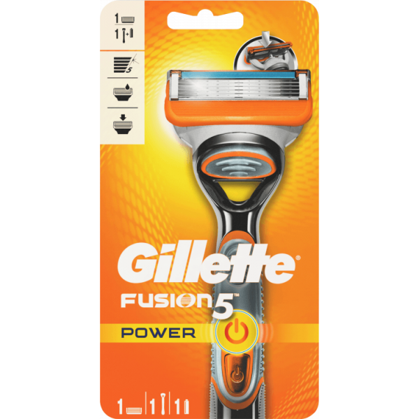 Станок для гоління GILLETTE Fusion5 Power з батарейкою (867110)