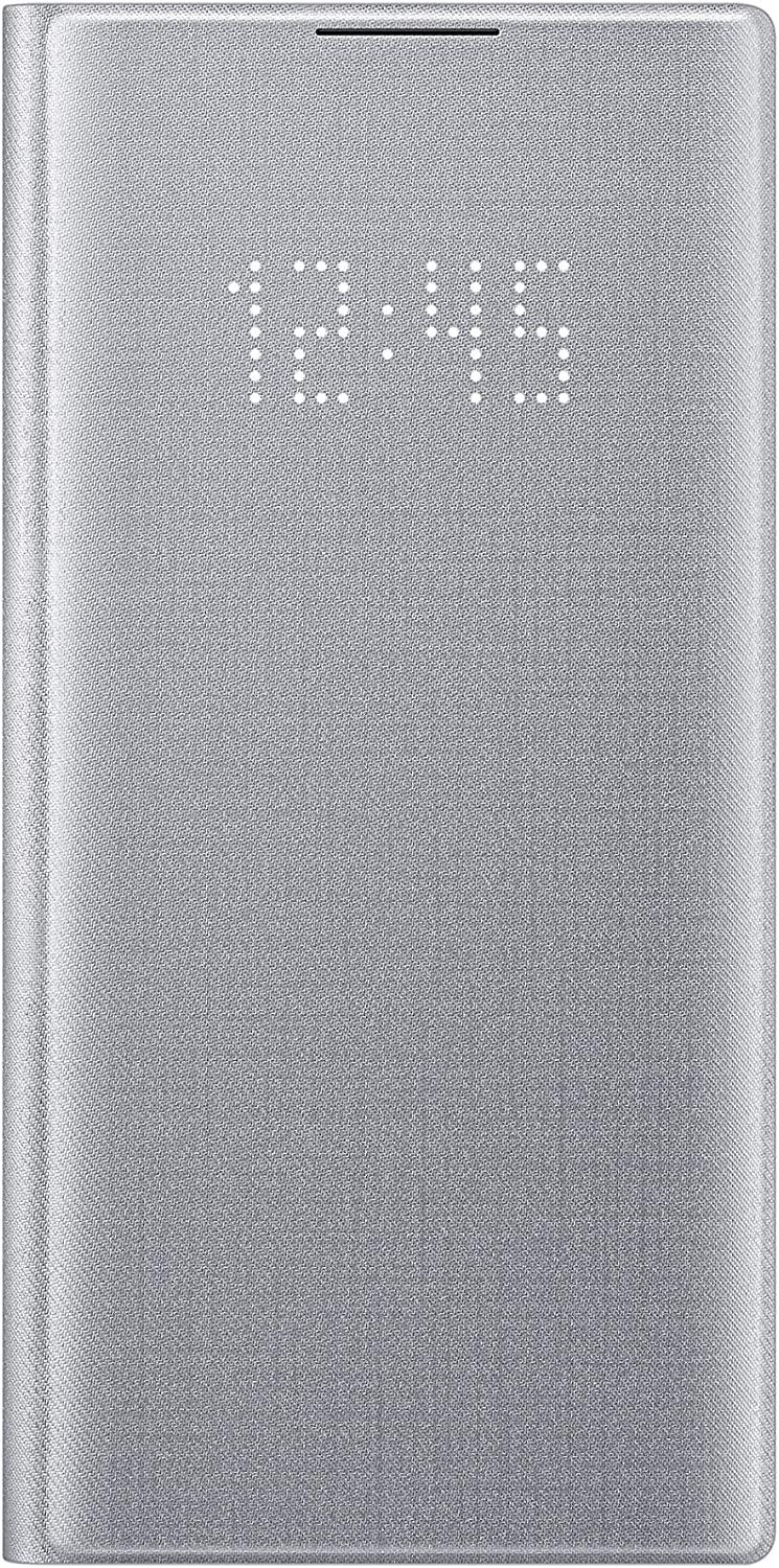 Оригинальный смарт чехол книжка Samsung Galaxy Note 10 N970 LED View Cover Серый