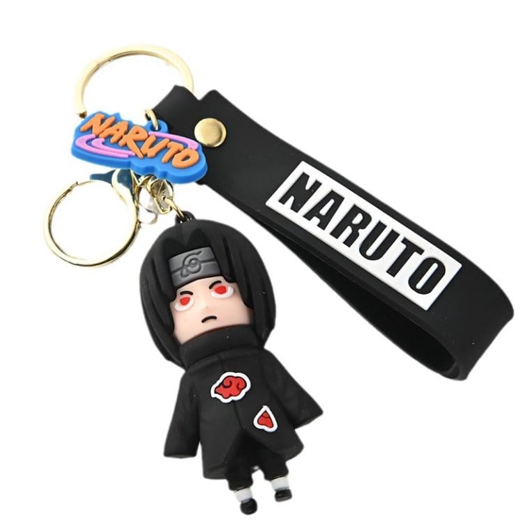Брелок Naruto Itachi Итачи Учиха силиконовый 7 см