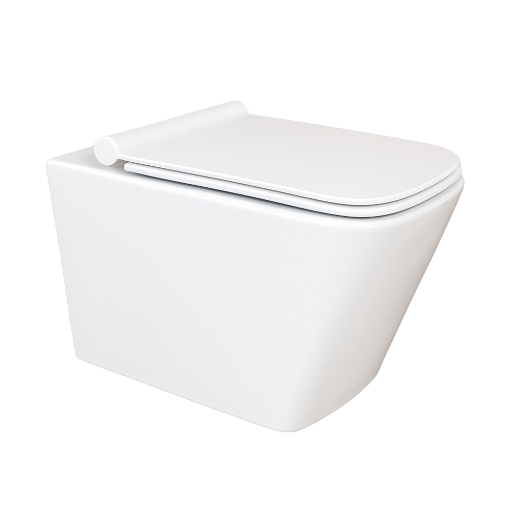 Унитаз подвесной Keramika Nova W109 безобедочный с крышкой