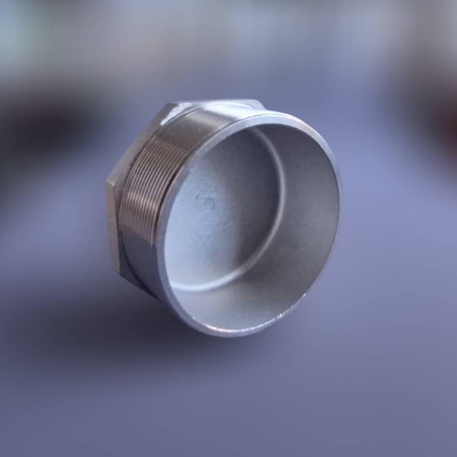Заглушка восьмигранна DN100 BSPP н/ж сталь AISI304 Class-150 EN 10241 зовнішня різьба 4" (29203046) - фото 9 Заглушка восьмигранна DN100 BSPP н/ж сталь AISI304 Class-150 EN 10241 зовнішня різьба 4" (29203046) - фото 9