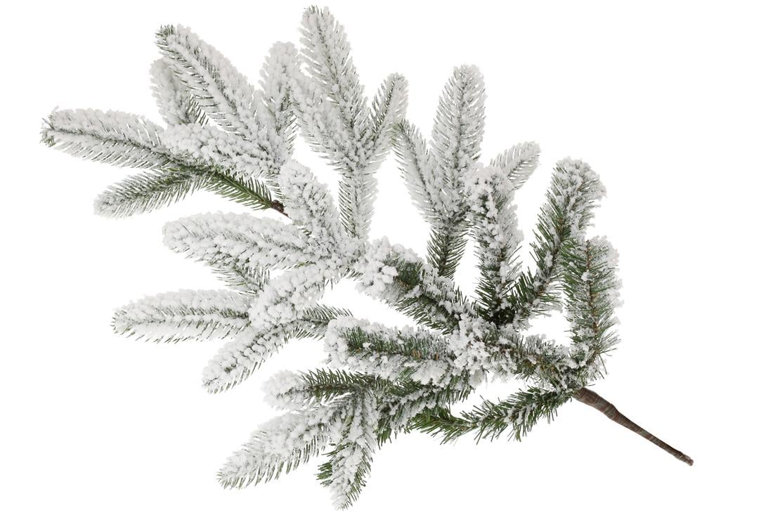 Декоративная ветка заснеженная BonaDi Санта-Премиум (UT1-109)