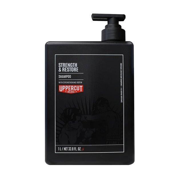 Шампунь Uppercut Deluxe Strength and Restore Shampoo 1 л укрепляющий для мужских волос