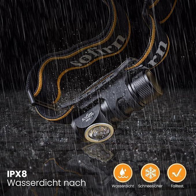 Фонарь Sofirn HS10 с аккумулятором 800 мАч (2226763541) - фото 4 Фонарь Sofirn HS10 с аккумулятором 800 мАч (2226763541) - фото 4