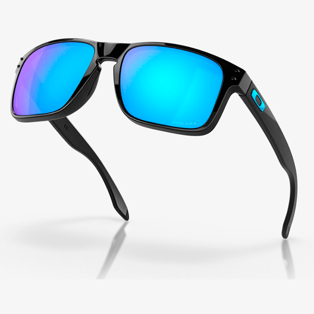 Окуляри OAKLEY Holbrook OO9102-F555 Polished Black/Prizm Sapphire - фото 5