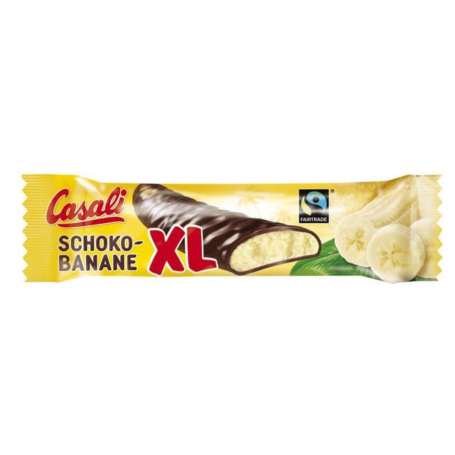 Батончик суфле в шоколаді Casali Chocolate Bananas XL 22 г - фото 1
