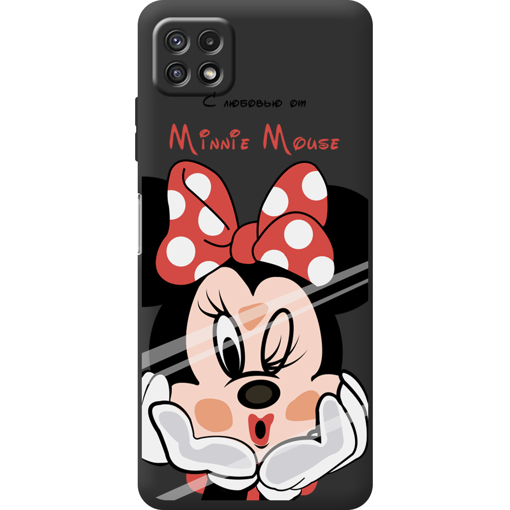 Чохол BoxFace Samsung Galaxy A22 5G (A226) Lady M Чорний силікон (44332-cc59-44335)