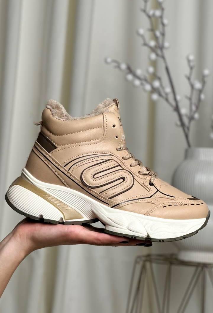 Ботинки женские Loretta K908-2 зимние р. 36 Бежевый (30139118) - фото 2 Ботинки женские Loretta K908-2 зимние р. 36 Бежевый (30139118) - фото 2