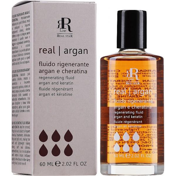 Регенерирующий флюид RR Line Argan Star с кератином и маслом арганы 60 мл