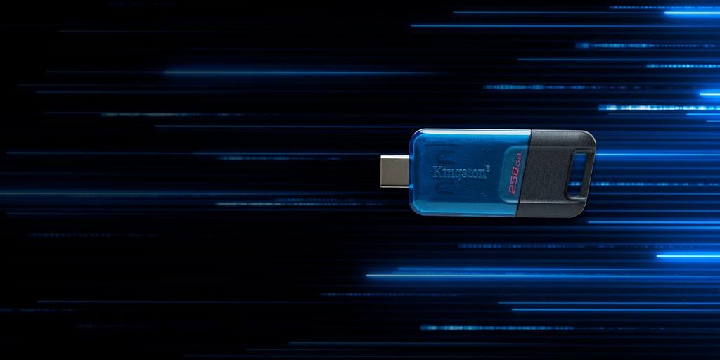 Флеш-память USB Kingston 3.2 Type-C Gen 1 DT80 M 128 GB (DT80M/128GB) - фото 3