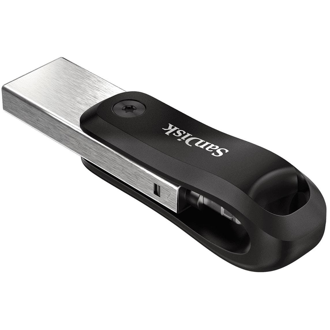 Флеш пам'ять SanDisk 128 GB iXpand Go USB 3.0/Lightning (SDIX60N-128G-GN6NE) - фото 6