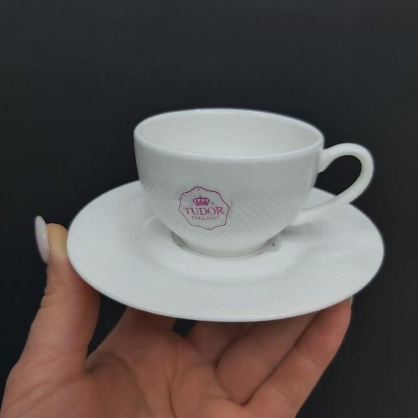 Чашка кавова Interos Tudor TU1843 Сітка порцелянова 90 мл - фото 3 Чашка кавова Interos Tudor TU1843 Сітка порцелянова 90 мл - фото 3