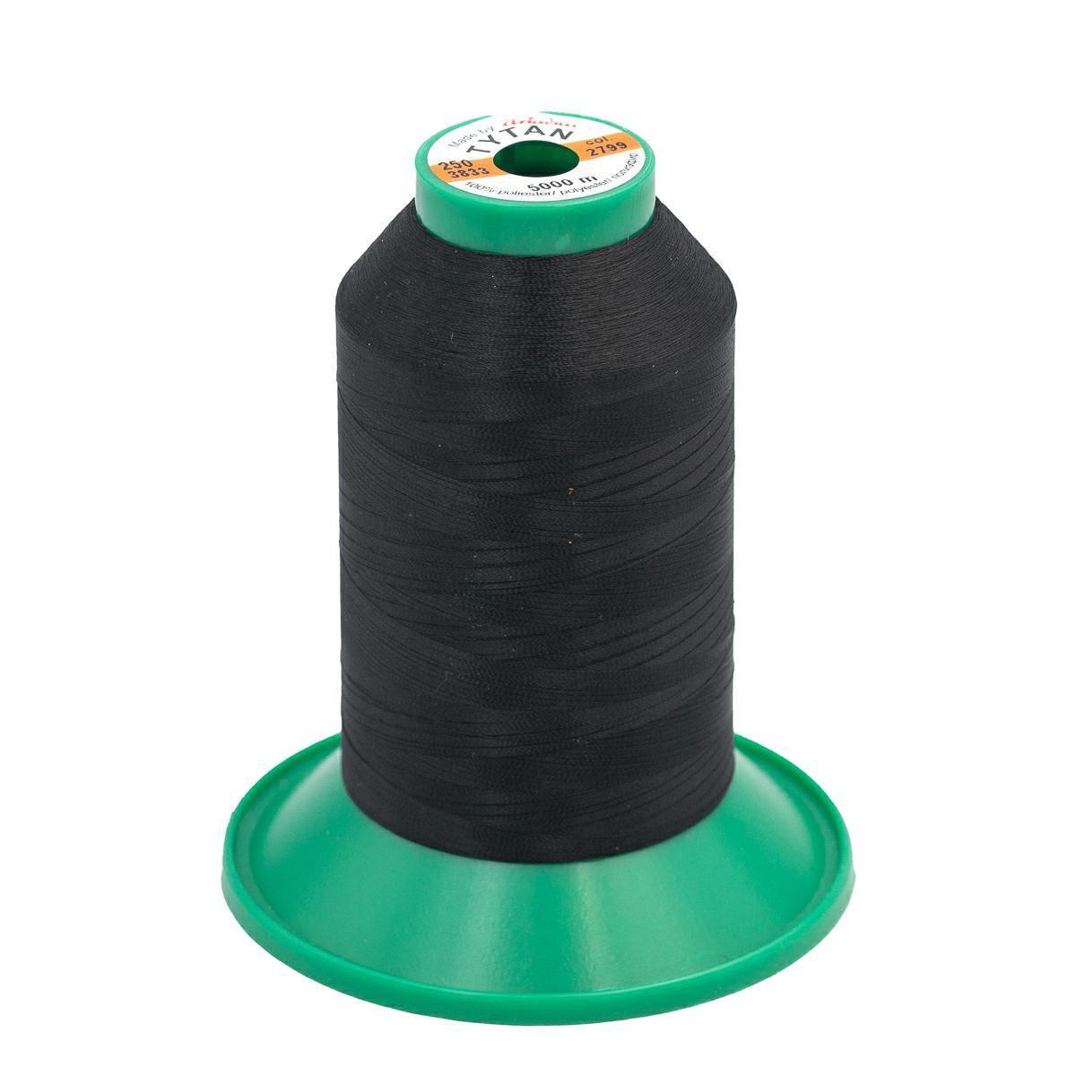 Нитки надміцні Ariadna Tytan 250 5000 м Чорний (2799)