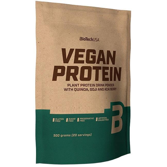 Протеїн BioTechUSA Vegan Protein 500 г 20 порцій Forest Fruit