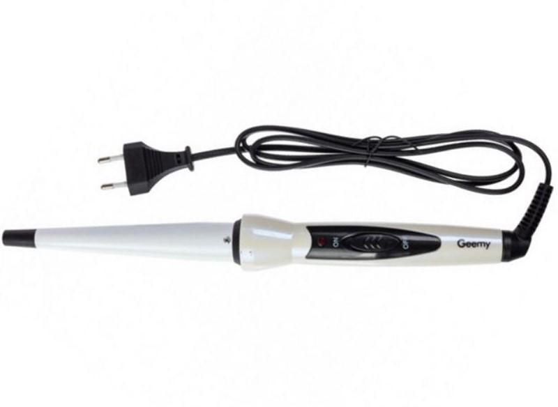 Плойка для волос Geemy GM403 керамическая конусная для завивки локонов 35 Вт Белый (2390000041) - фото 2 Плойка для волос Geemy GM403 керамическая конусная для завивки локонов 35 Вт Белый (2390000041) - фото 2