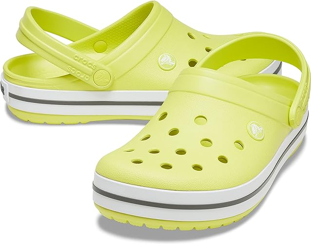 Сабо жіночі Crocs Crocband Clog Citrus Agrumes р. 44-45 Лайм (18439)